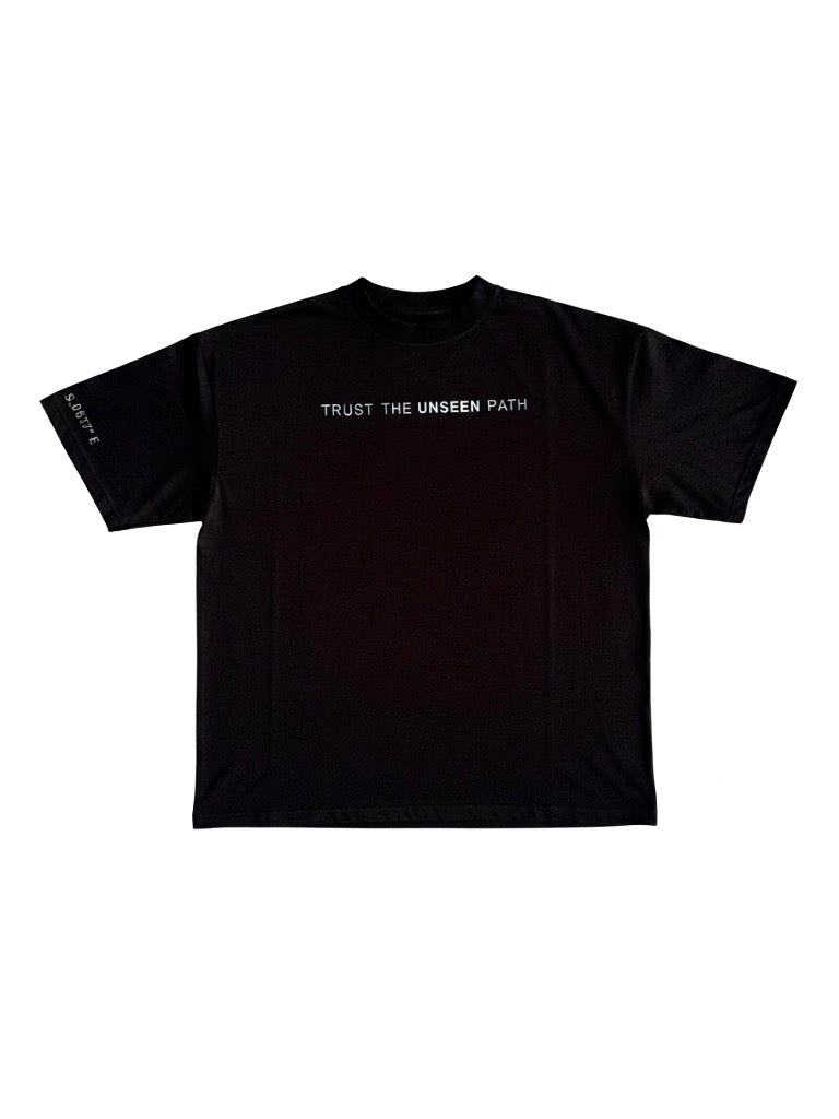 Al Ghayb Black Over-Sized Tshirt